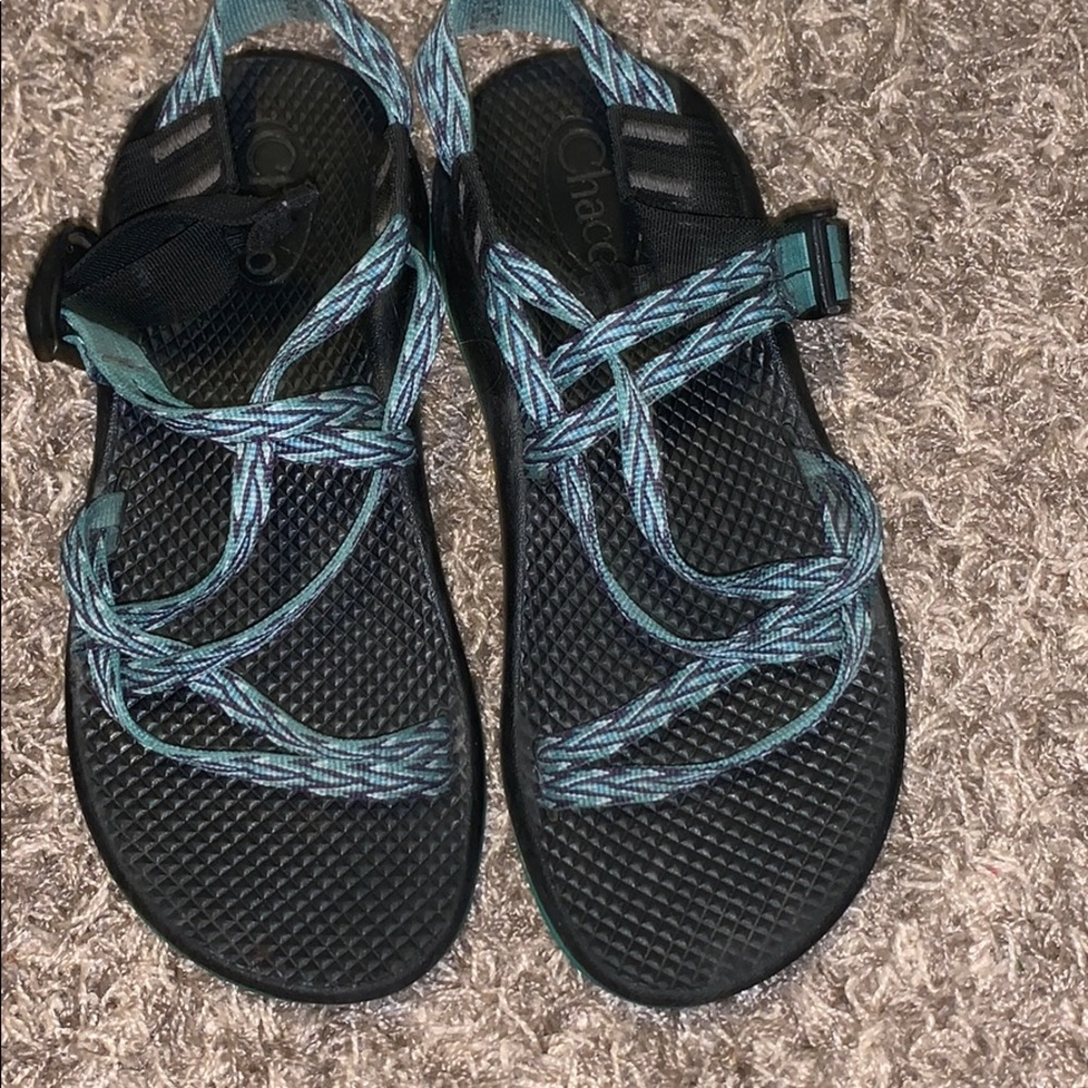 teal chacos